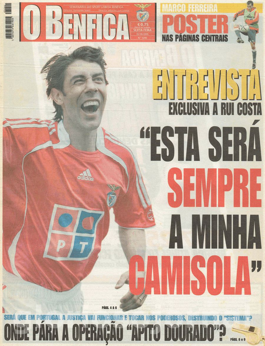 jornal o benfica 3240 2006-06-02